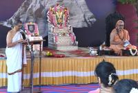 Dharma Sabha and Ashirvachana by HH Swamiji (Pictures Courtesy of Shri Dinesh Karkal)